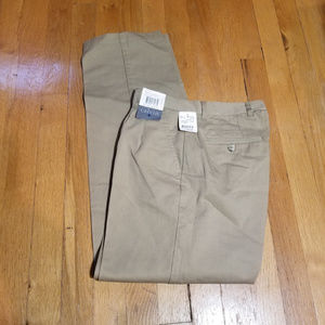 Calvin Klein Jeans Women's Tan Pants - 100% Cotton